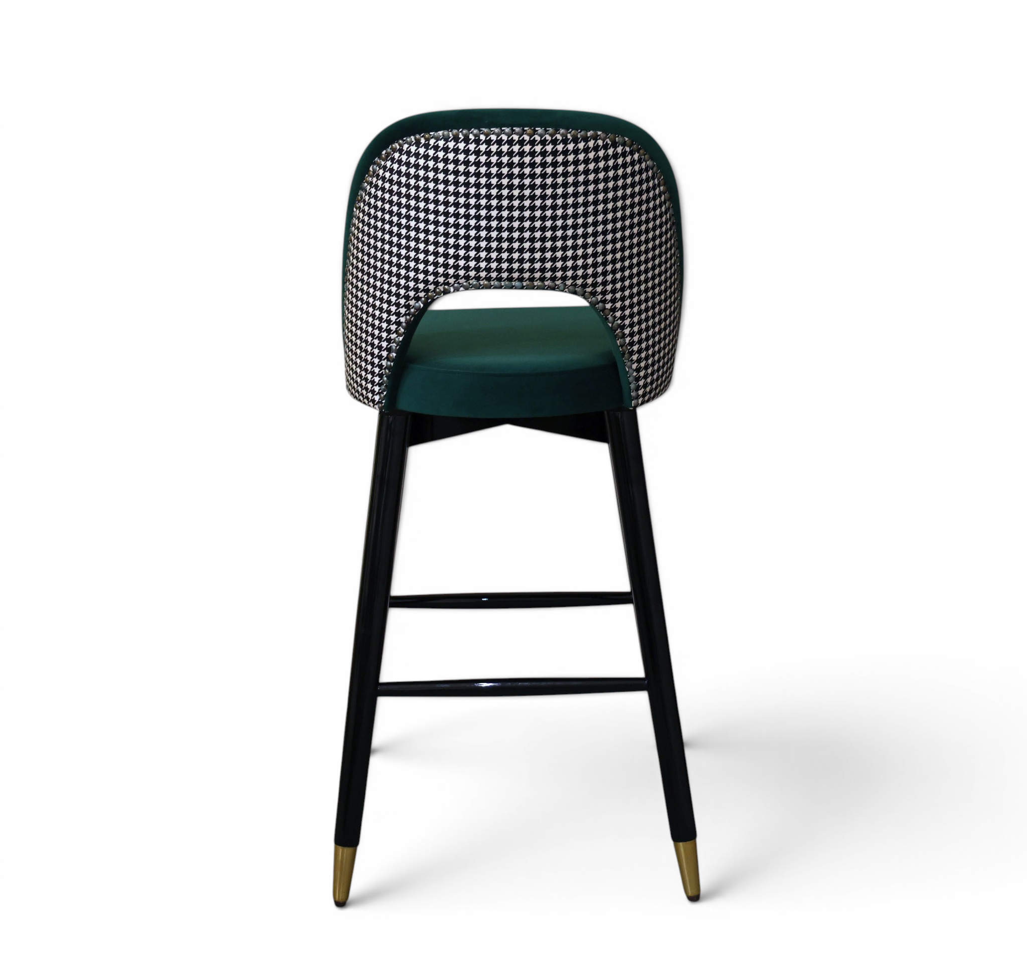 Monaco Velvet Bar Stool