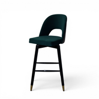 Monaco Velvet Bar Stool