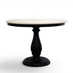 Orion Geometric-Inlay Accent Table