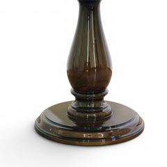 Orion Geometric-Inlay Accent Table