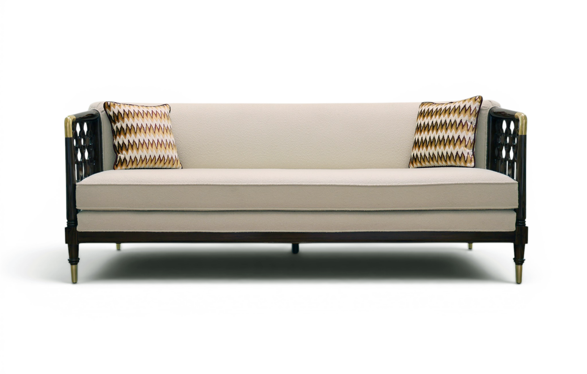 Casablanca Carved Lattice Sofa Set