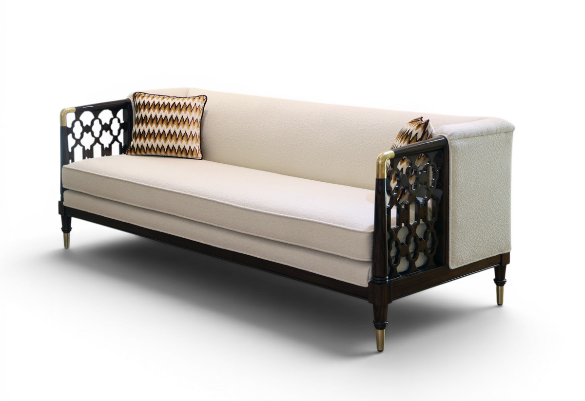 Casablanca Carved Lattice Sofa Set