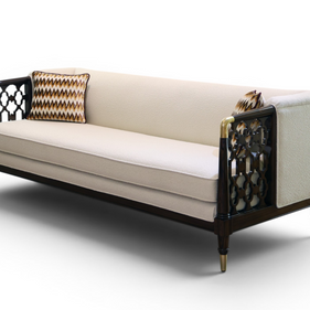 Casablanca Carved Lattice Sofa Set