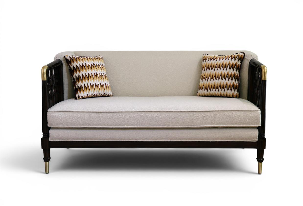 Casablanca Carved Lattice Sofa M