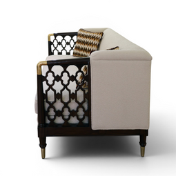 Casablanca Carved Lattice Sofa M