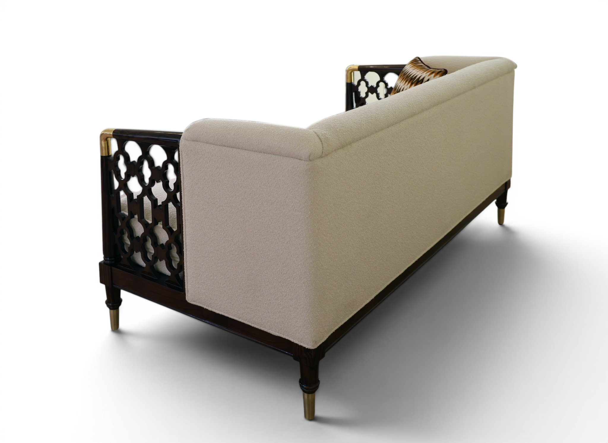 Casablanca Carved Lattice Sofa L