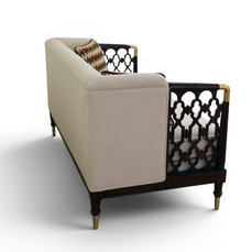 Casablanca Carved Lattice Sofa M