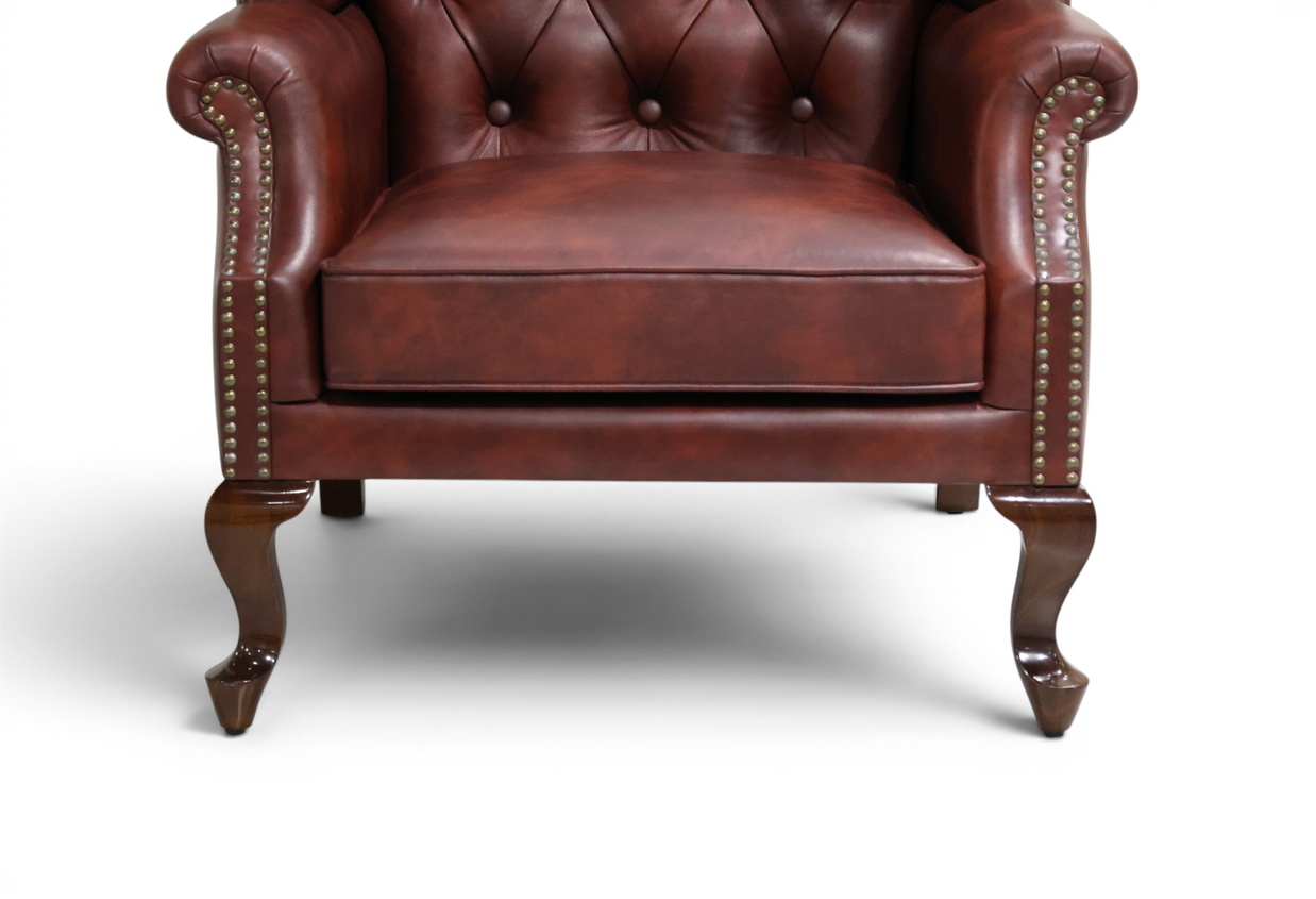 Nayaab Sovereign Chesterfield Armchair