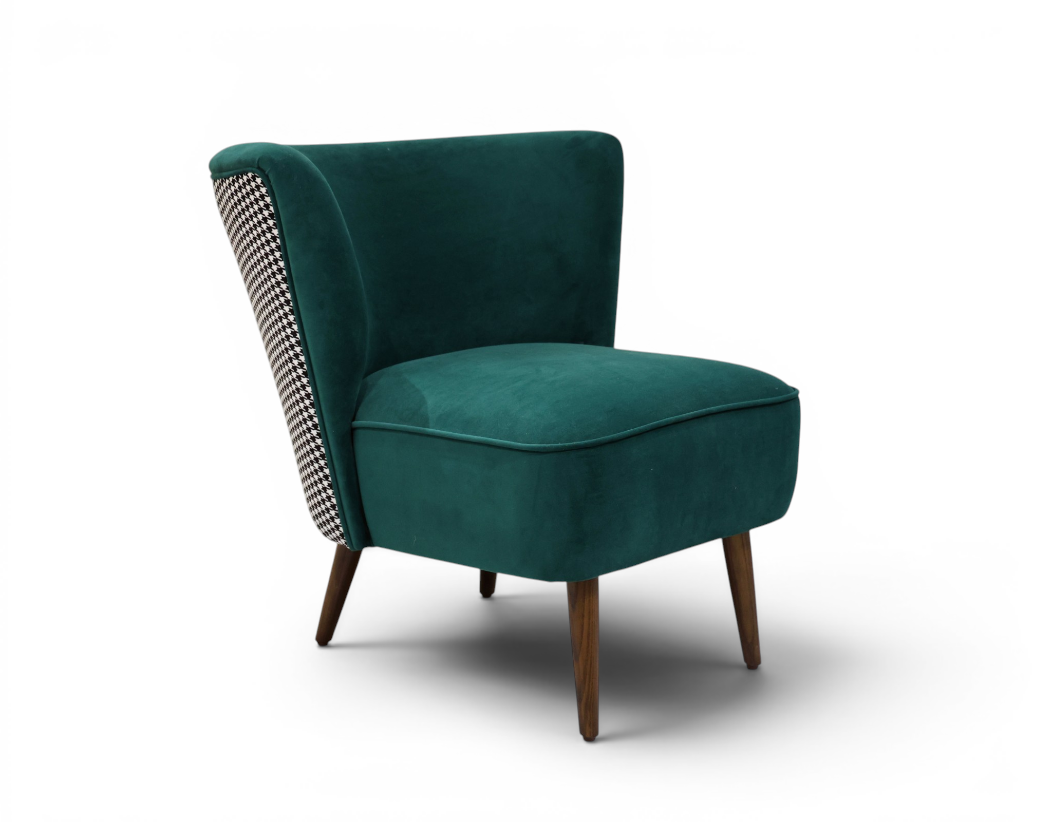 Avalon Tailored Green Velvet Chair