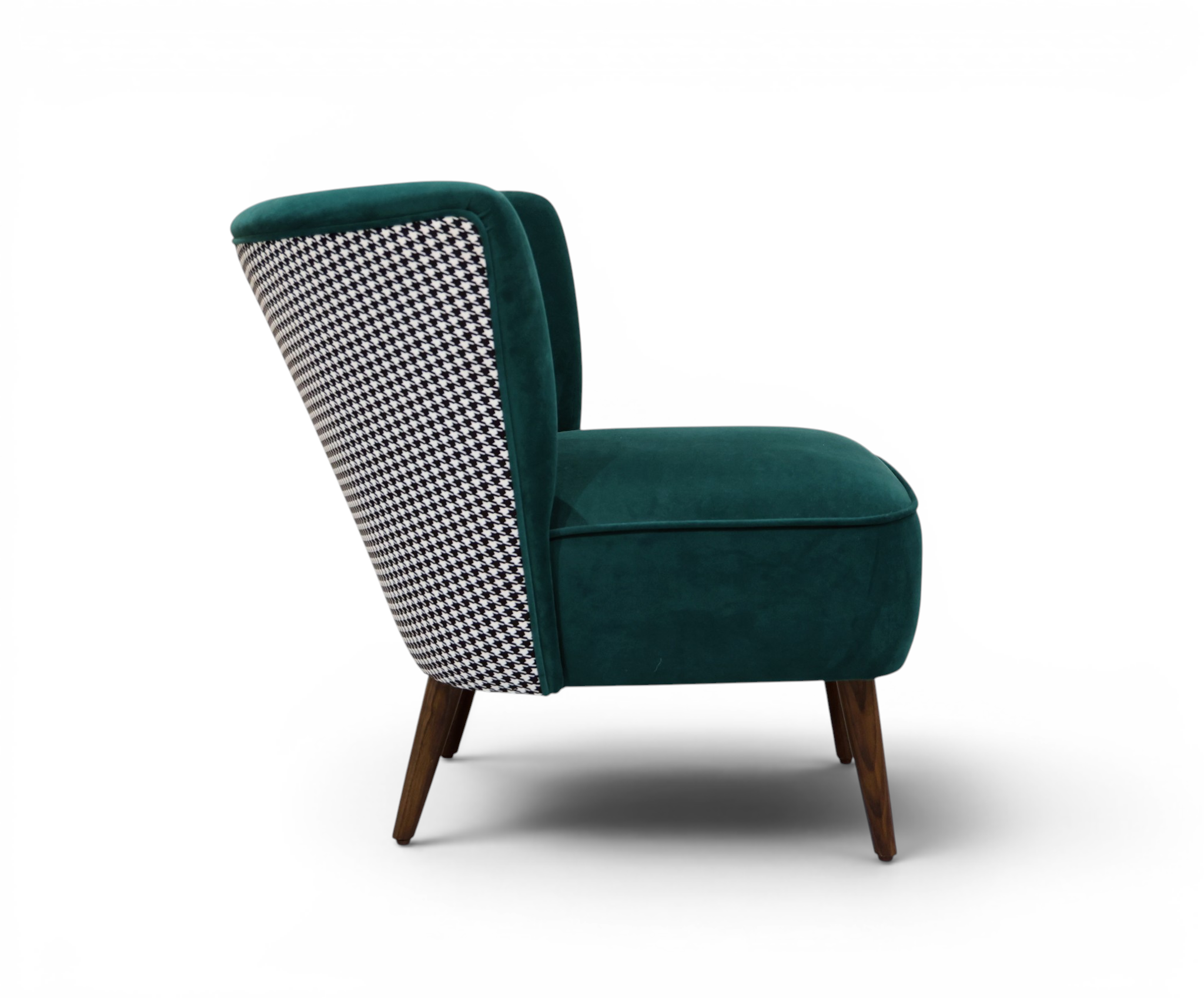 Avalon Tailored Green Velvet Chair