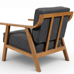 Harlow Minimal Lounge Chair