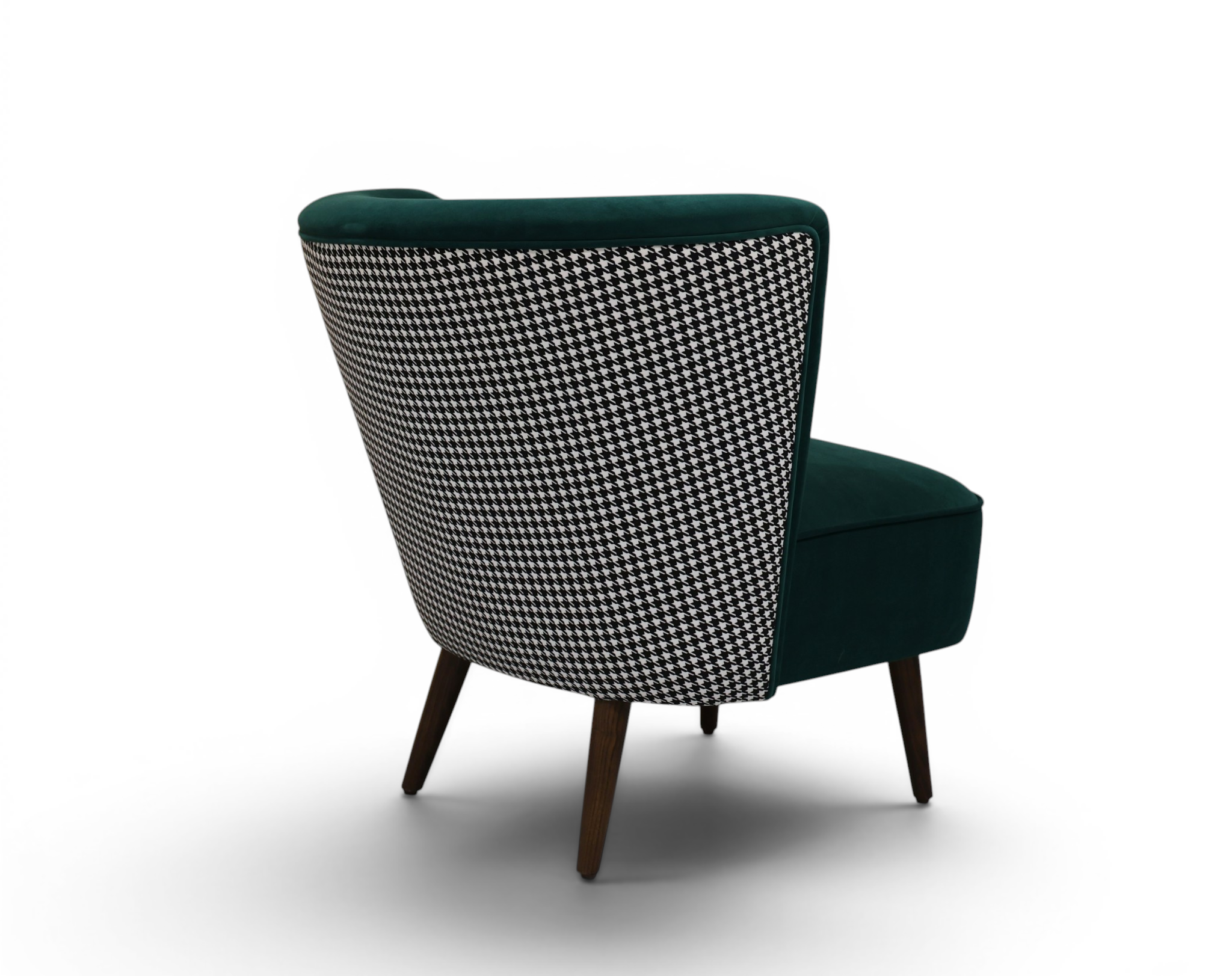 Avalon Tailored Green Velvet Chair