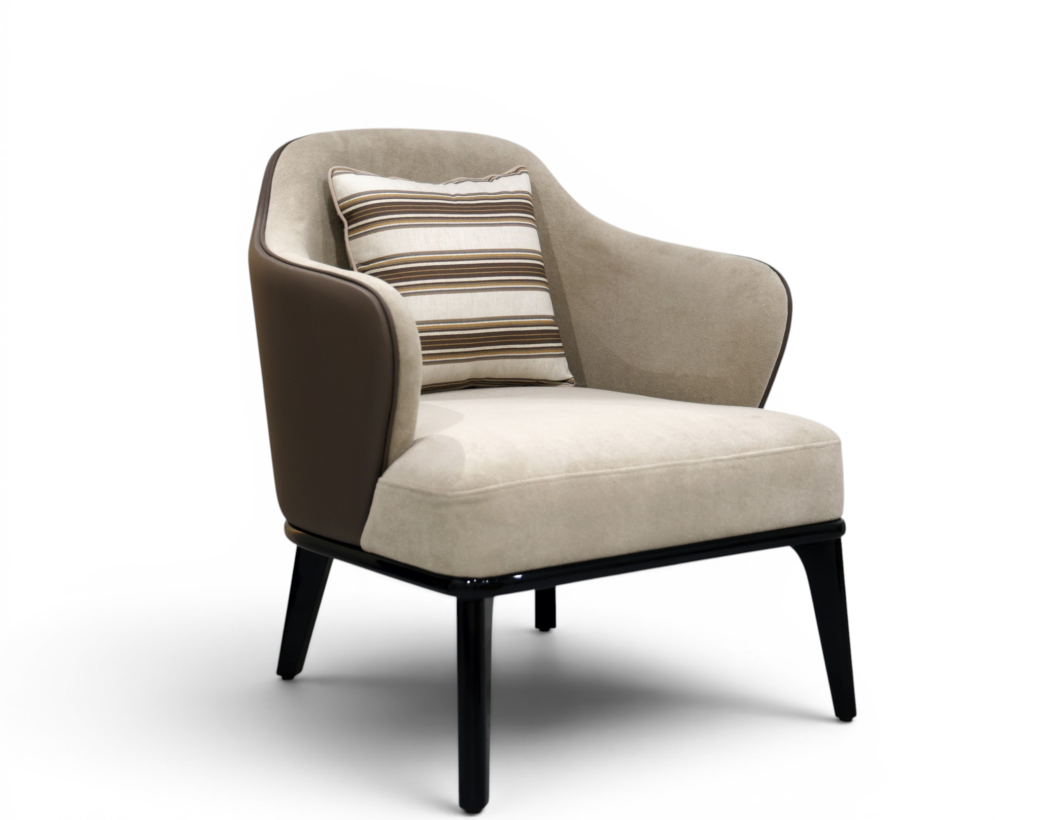 Verona Two-Tone Modern Accent Chair