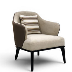 Verona Two-Tone Modern Accent Chair