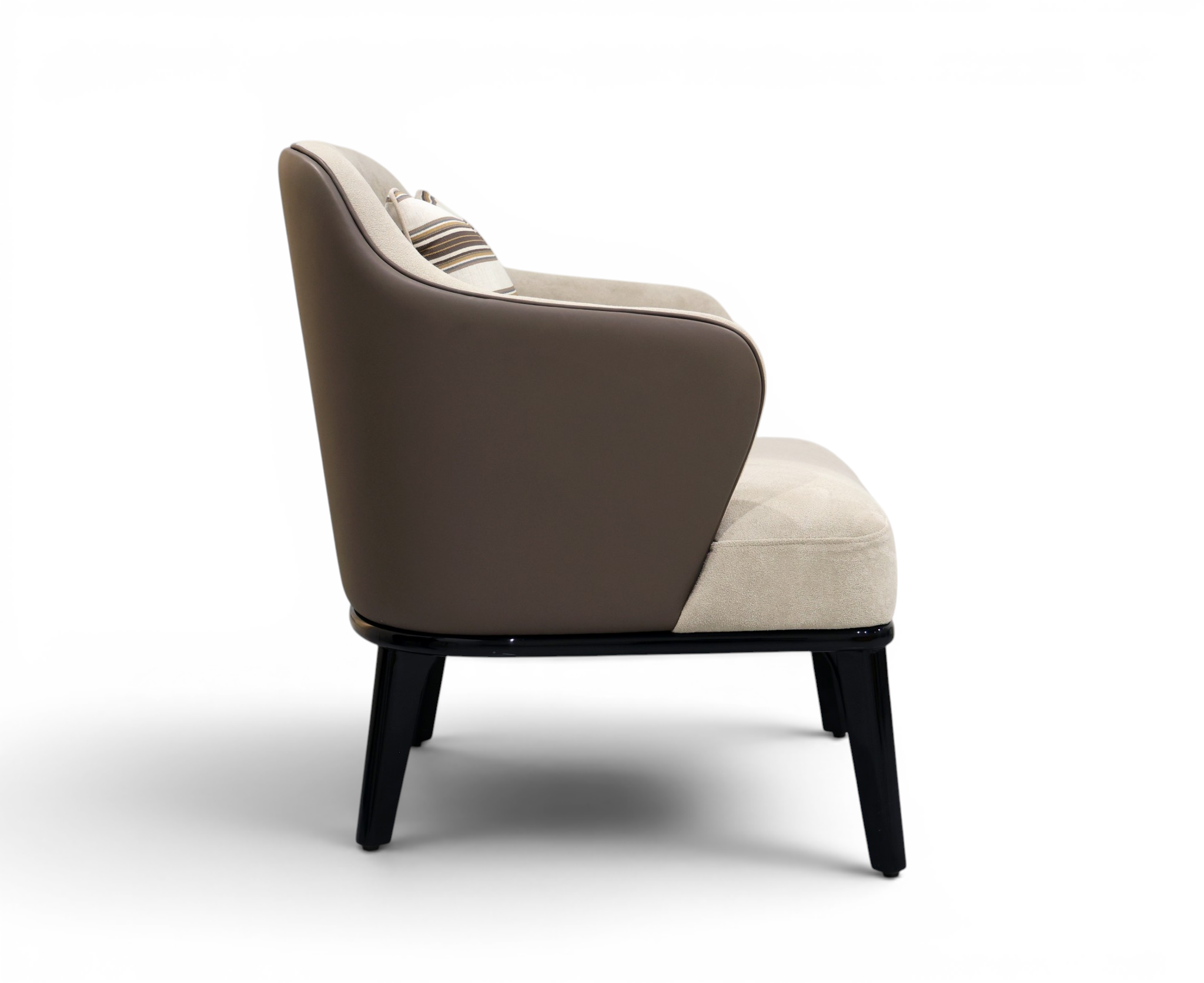 Verona Two-Tone Modern Accent Chair