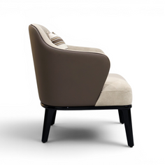 Verona Two-Tone Modern Accent Chair