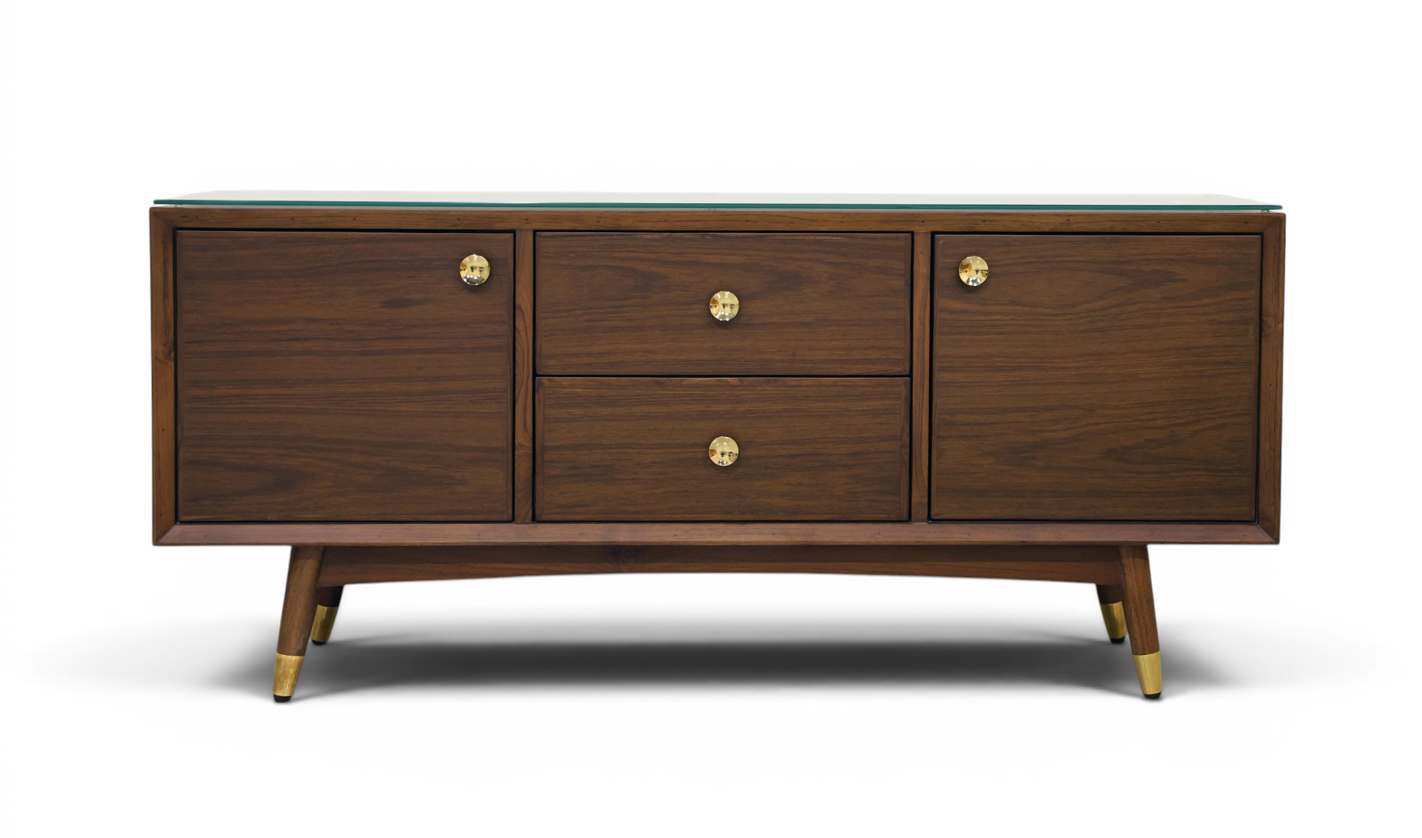 Oslo Mid-Century Walnut Credenza