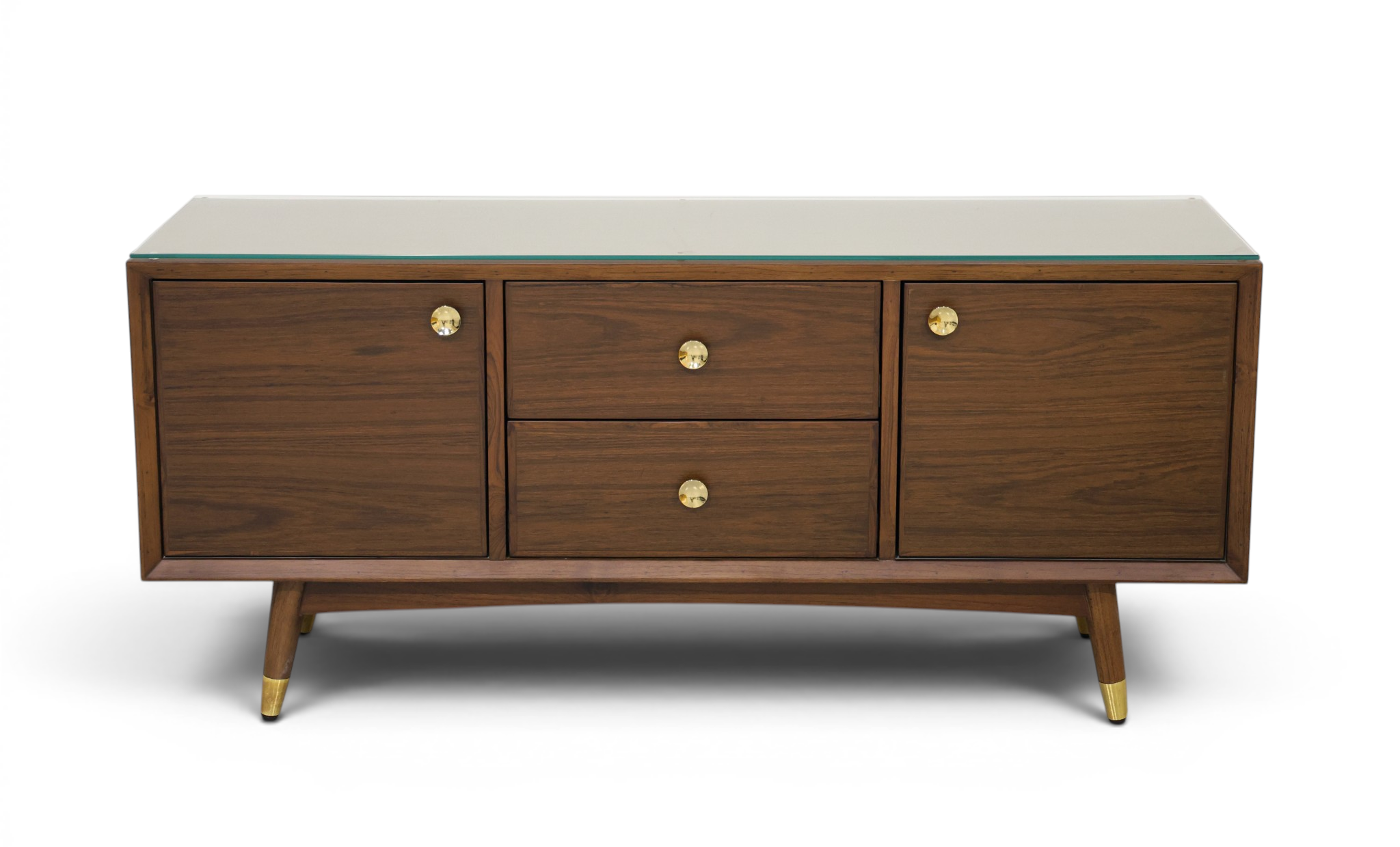 Oslo Mid-Century Walnut Credenza