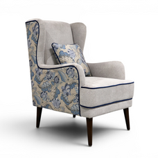 The Cambridge Linen & Bloom Armchair
