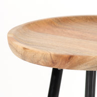 Scandi Round Side Table