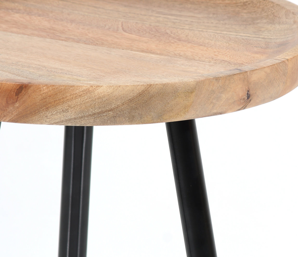 Scandi Round Side Table