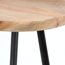Scandi Round Side Table