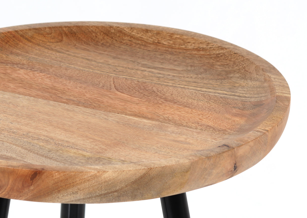 Scandi Round Side Table