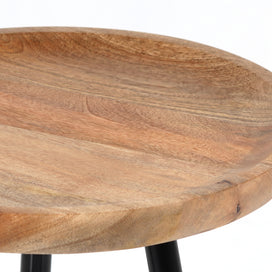 Scandi Round Side Table