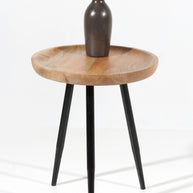 Scandi Round Side Table