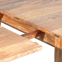 OakWing Extendable Table