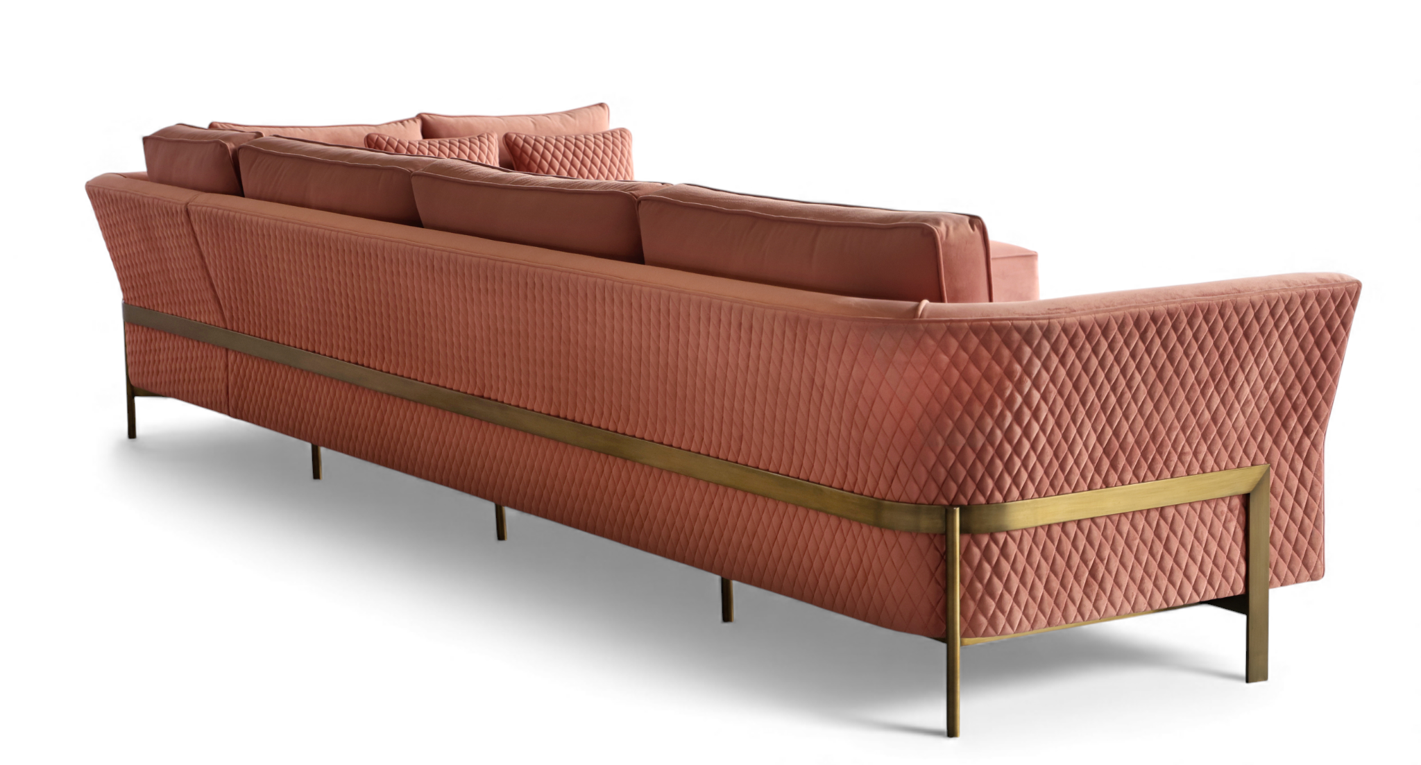 Blush Luxe Sectional Sofa