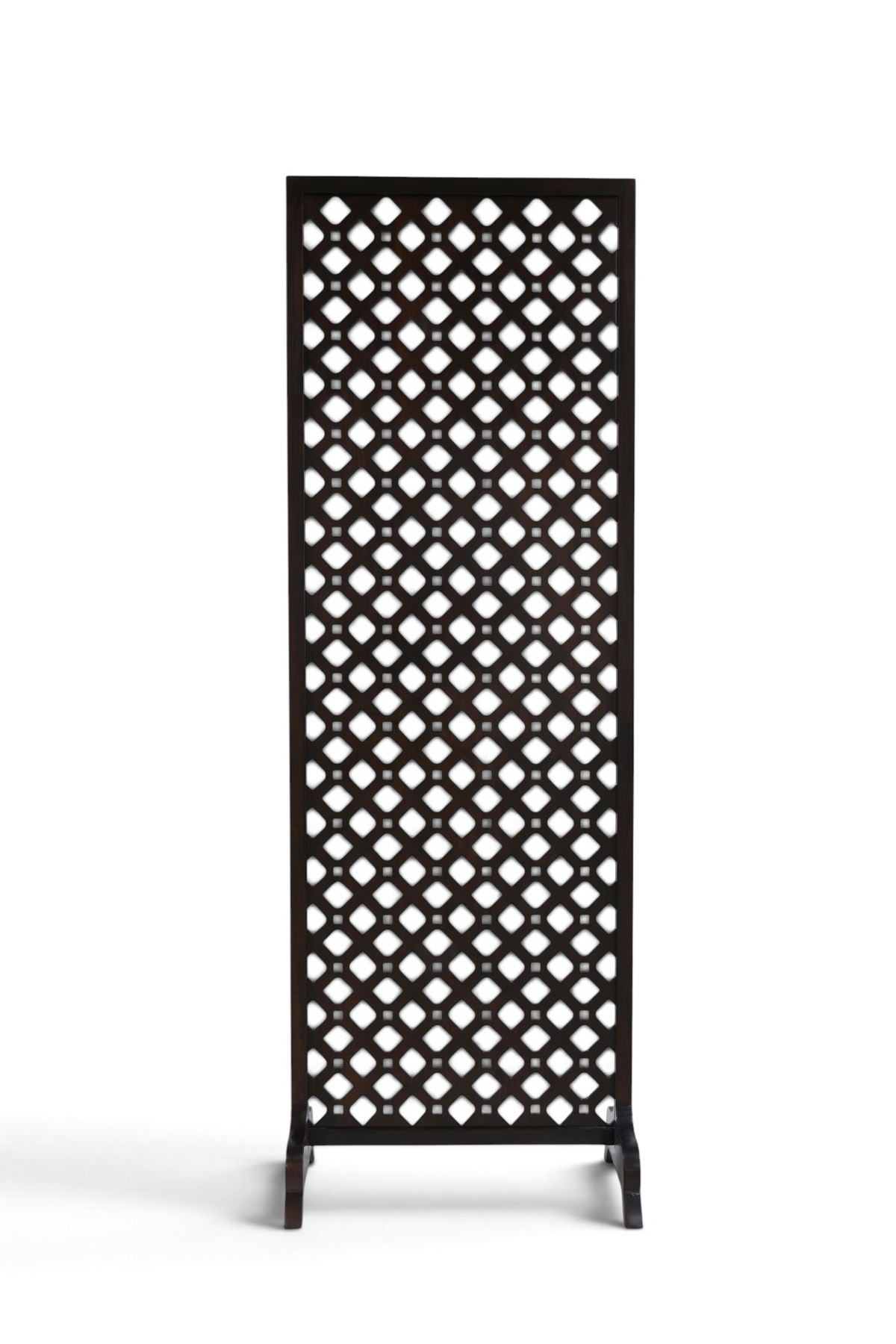Aarzoo Jali Partition – Dark Walnut