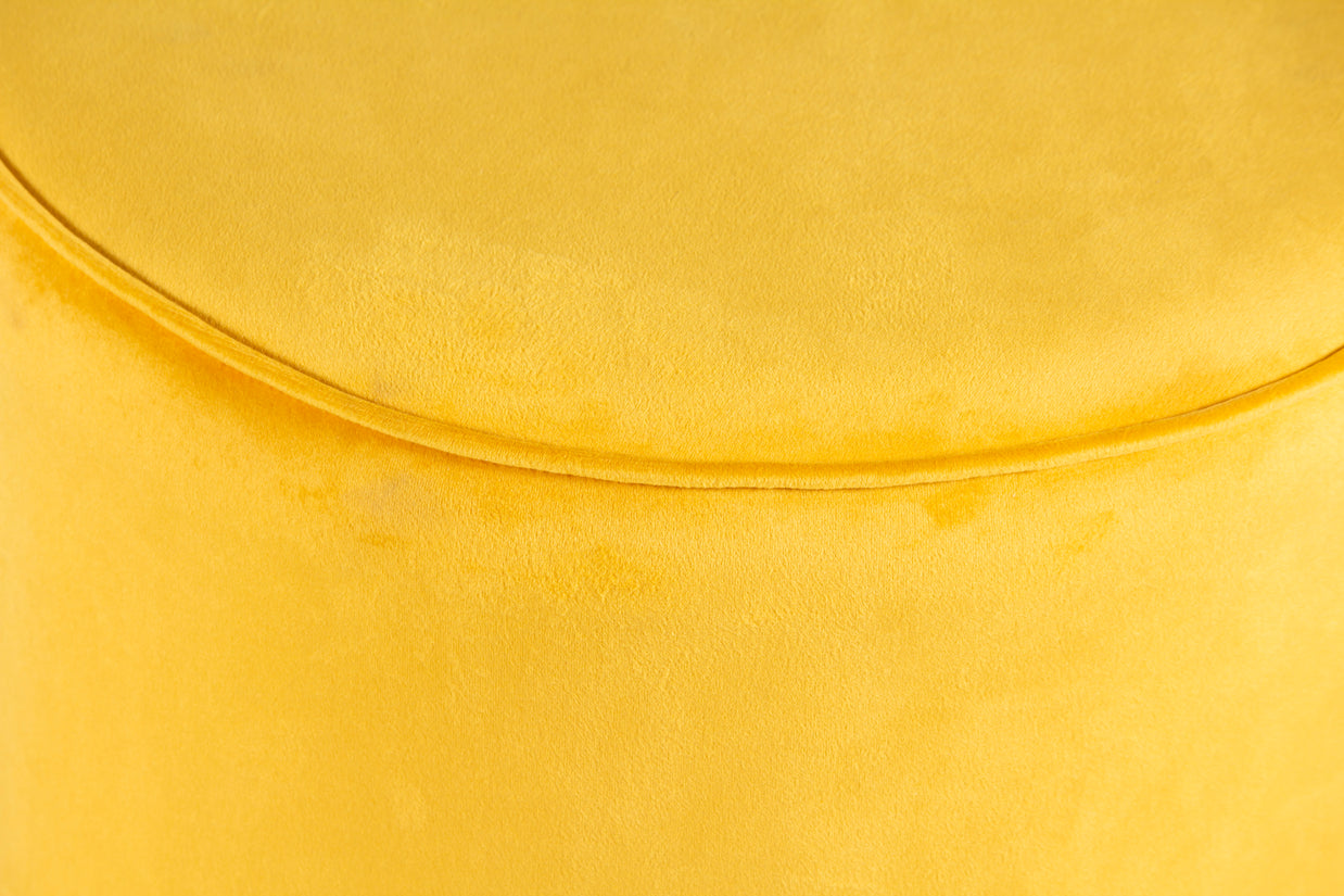 Orbit Velvet Ottoman