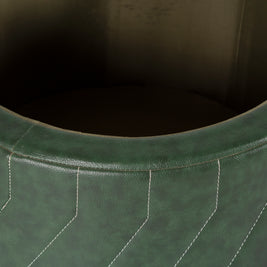Verdant Crown Storage Ottoman