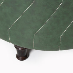 Verdant Crown Storage Ottoman