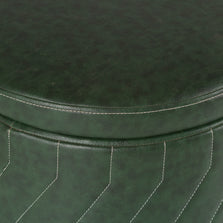 Verdant Crown Storage Ottoman
