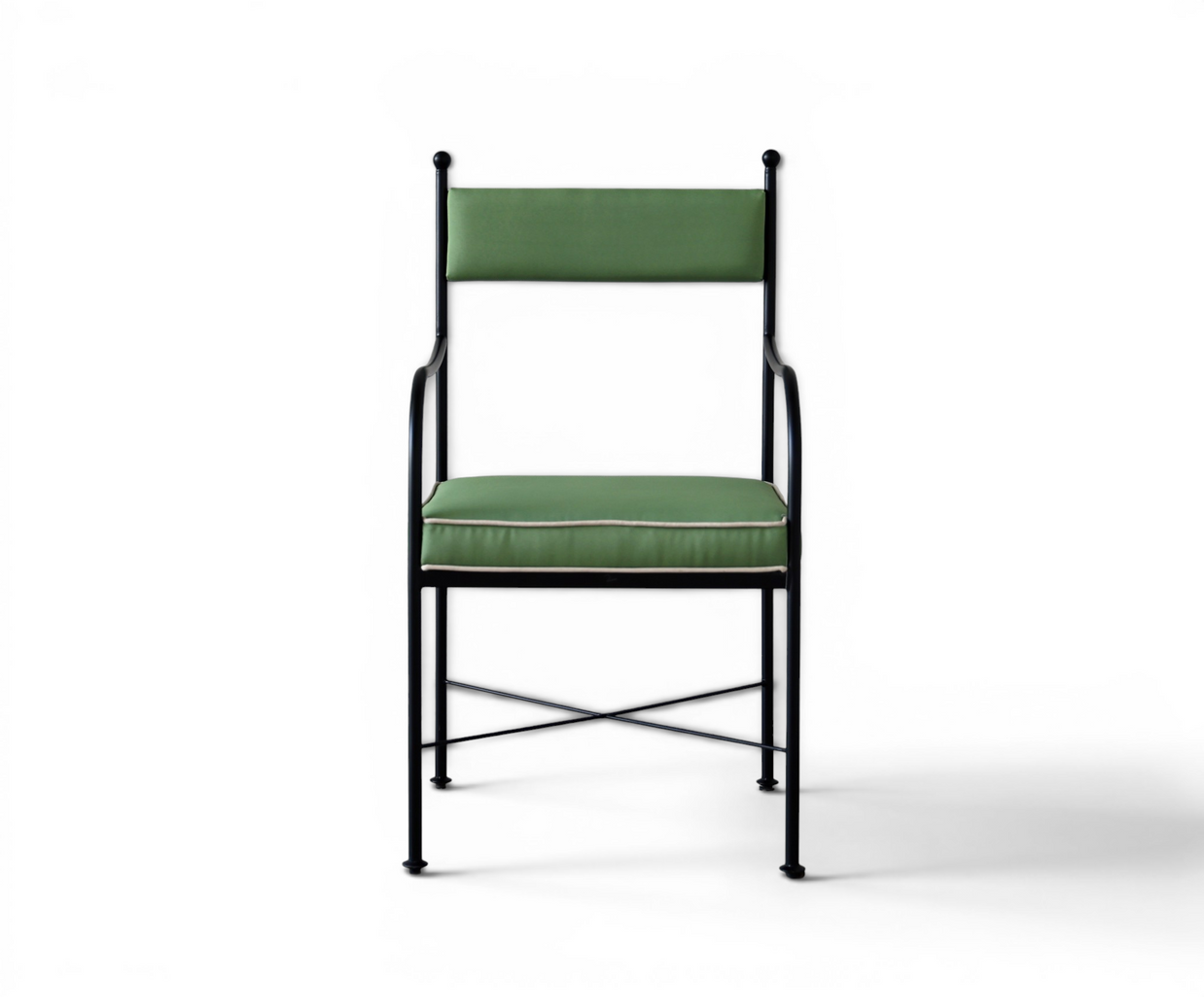 Florentine Marble & Iron Outdoor Dining Set