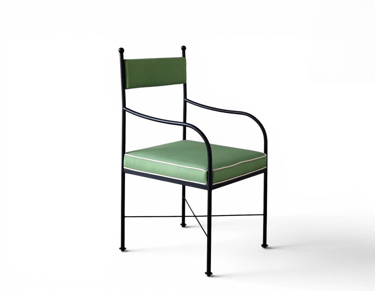 Florentine Marble & Iron Outdoor Dining Set