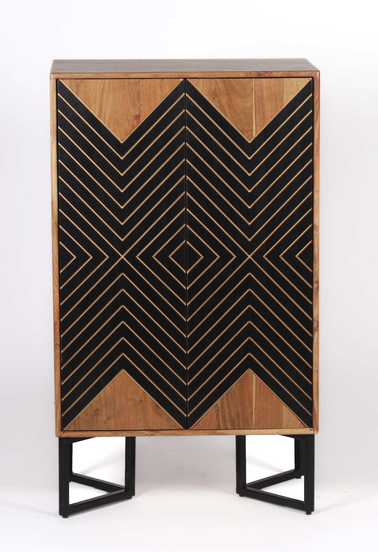 Madison Stripe Cabinet