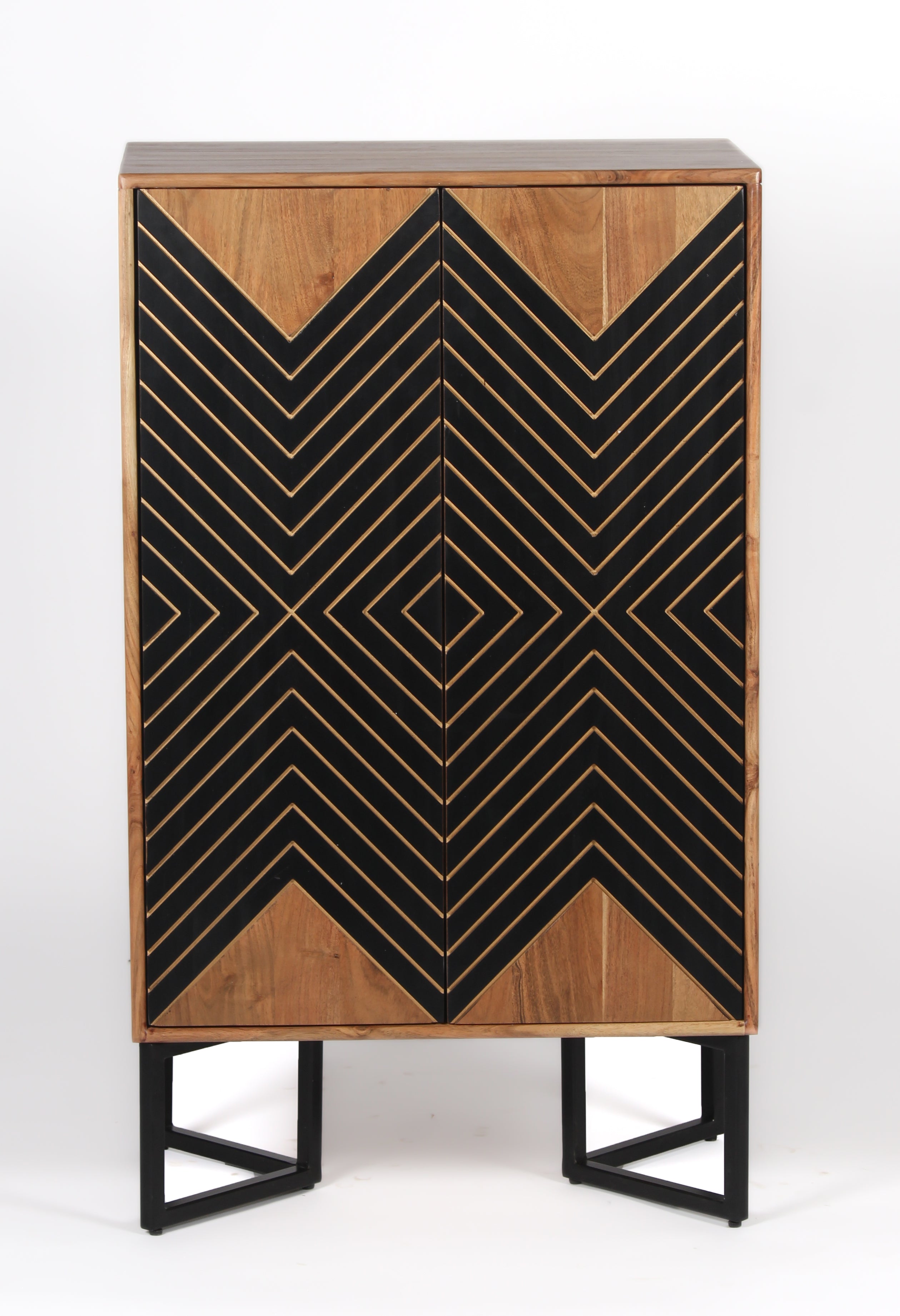 Madison Stripe Cabinet
