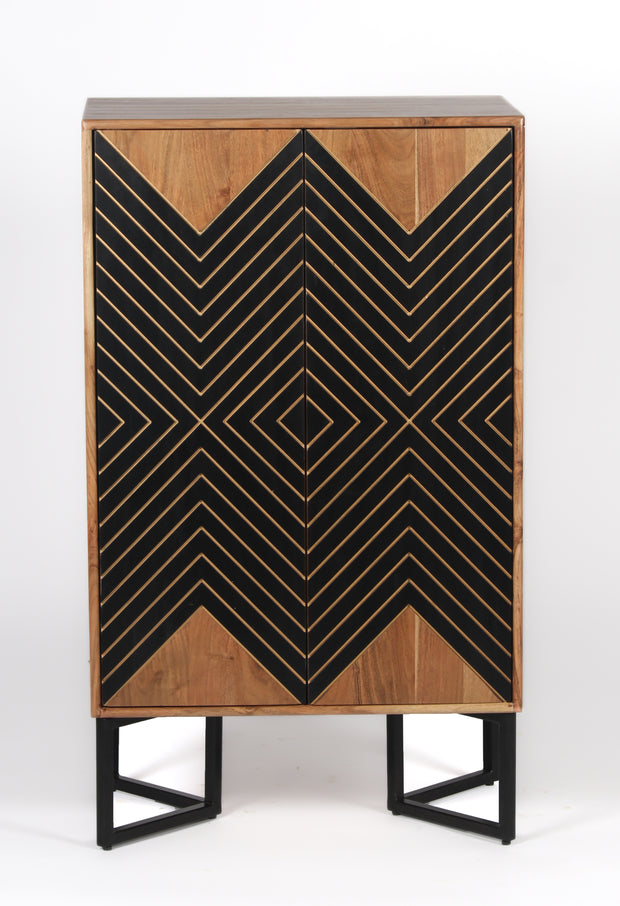 Madison Stripe Cabinet