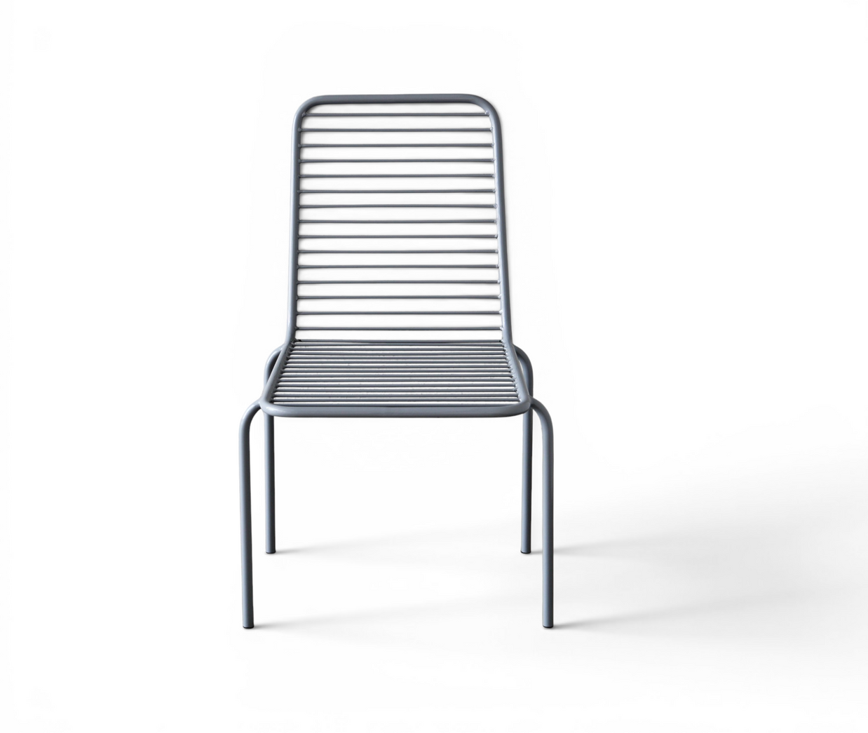 Dove Grey Outdoor Dining Chair
