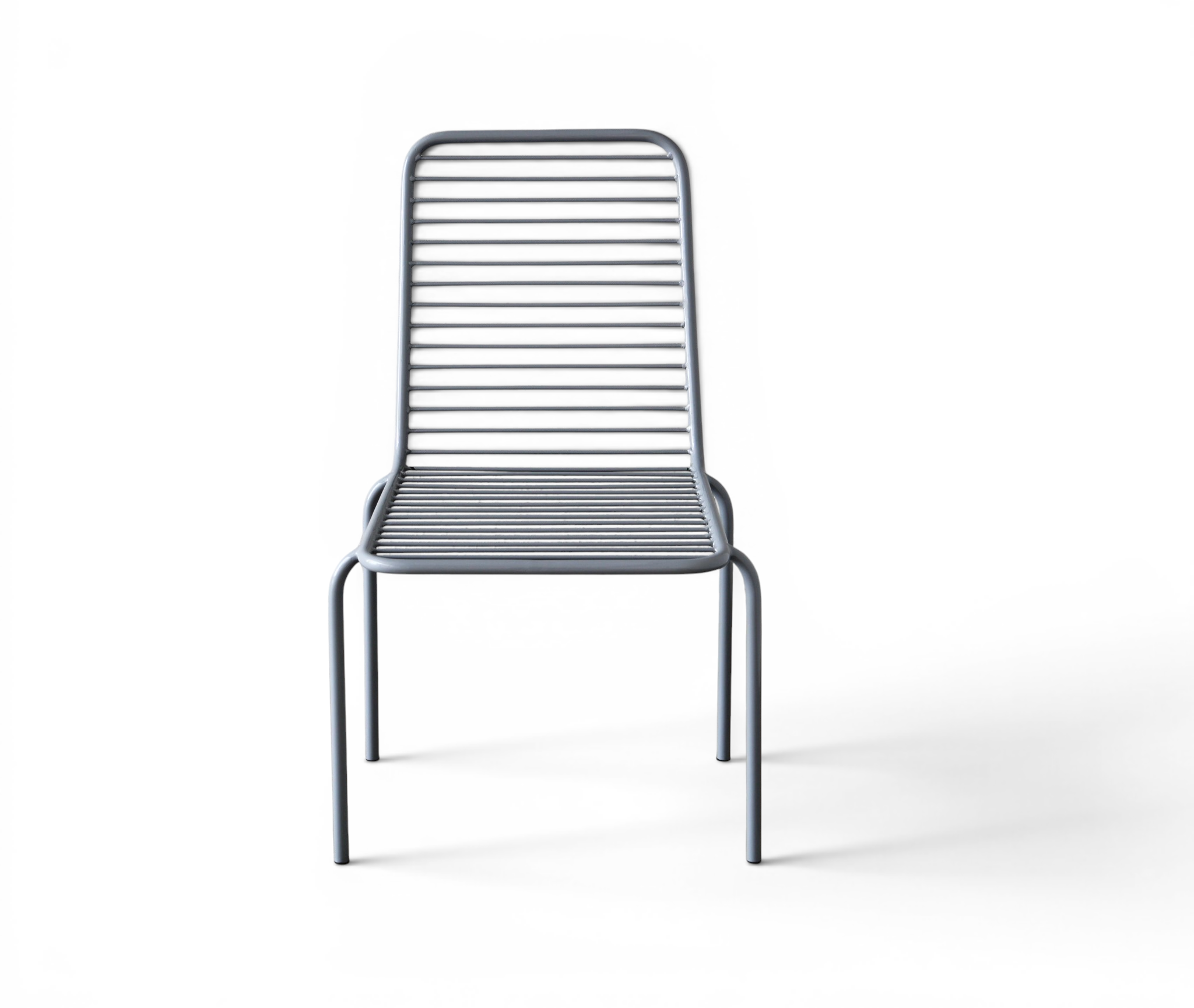 Dove Grey Outdoor Dining Chair