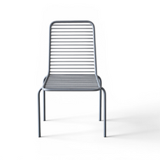 Dove Grey Outdoor Dining Chair