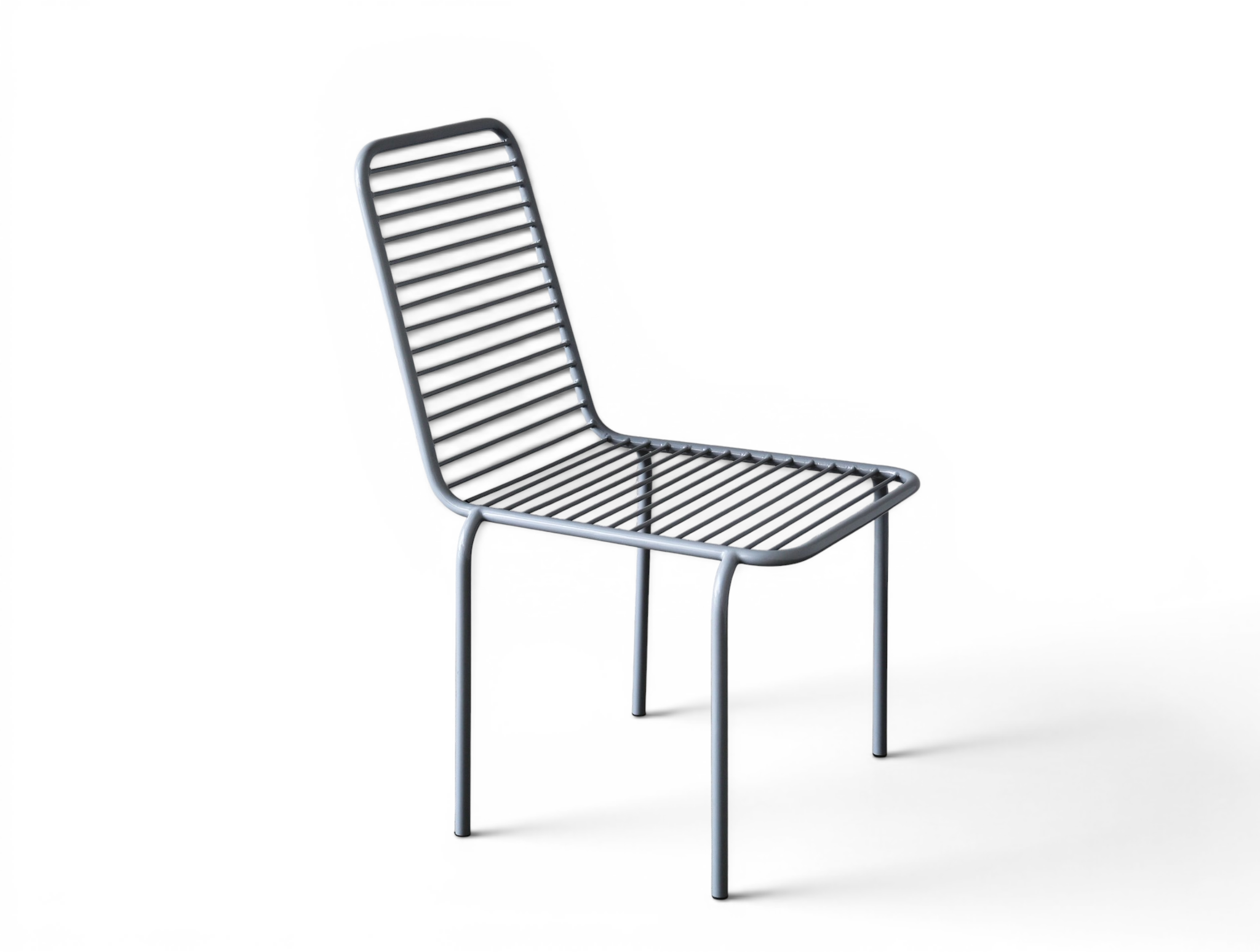 Dove Grey Outdoor Dining Chair