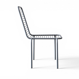 Dove Grey Outdoor Dining Chair