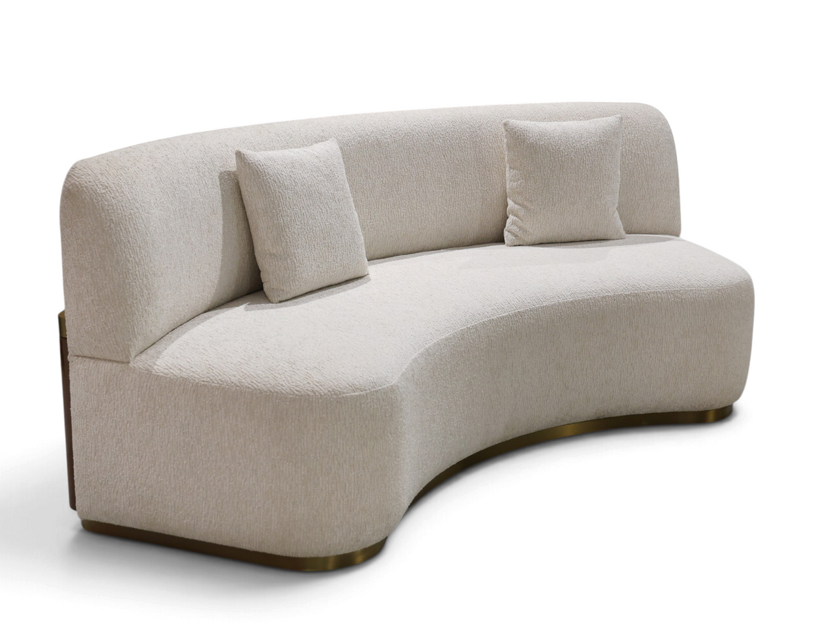 Ophelia Curved Designer Sofa