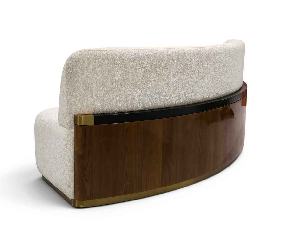 Ophelia Curved Designer Sofa