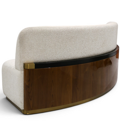 Ophelia Curved Designer Sofa