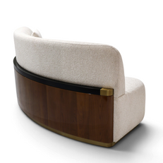 Ophelia Curved Designer Sofa